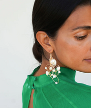 Load image into Gallery viewer, Woven Baroque Pearl Earrings
