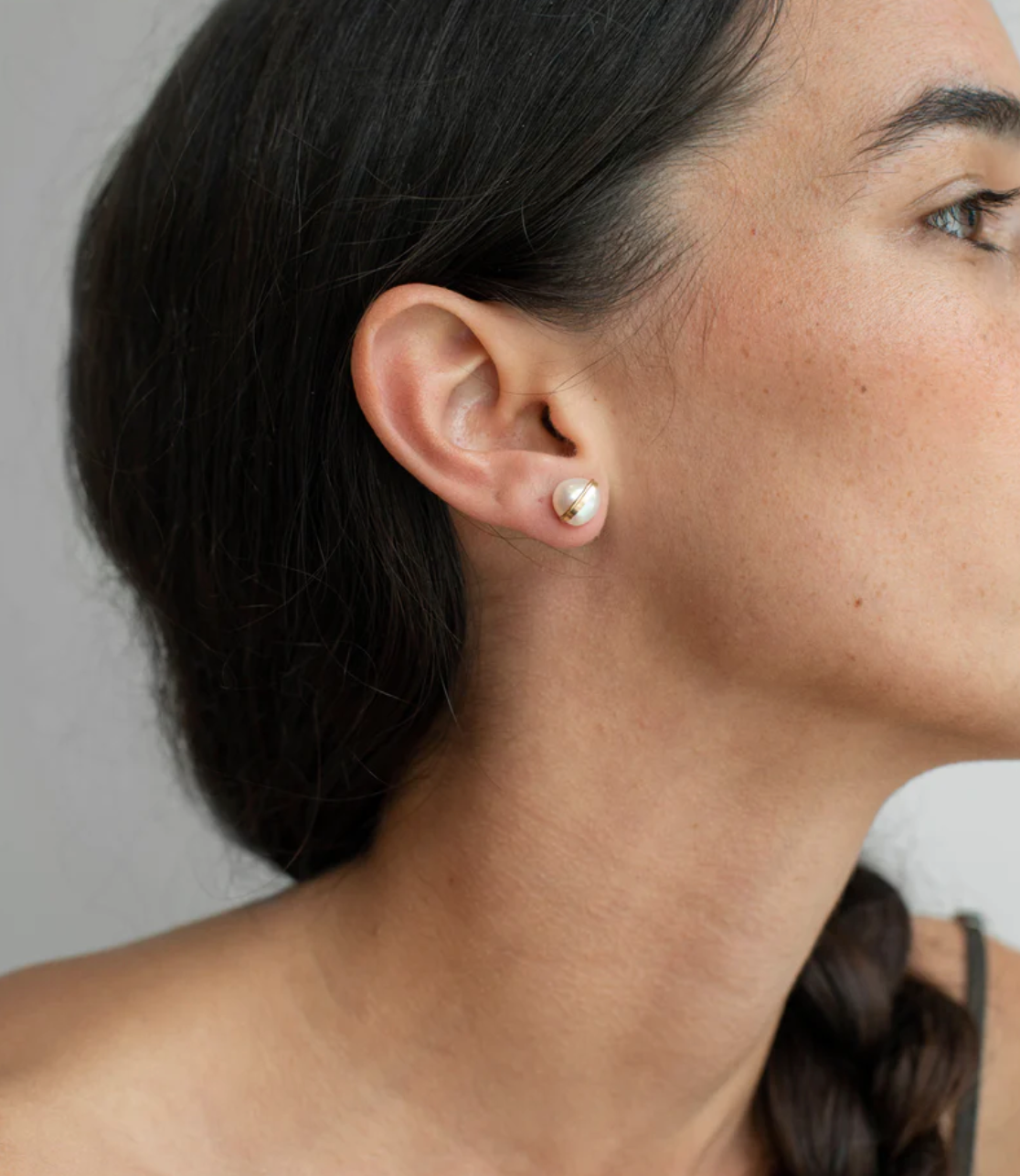 Grande Baroque Pearl Studs