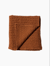 Load image into Gallery viewer, Cotton Waffle Towels | Terracotta
