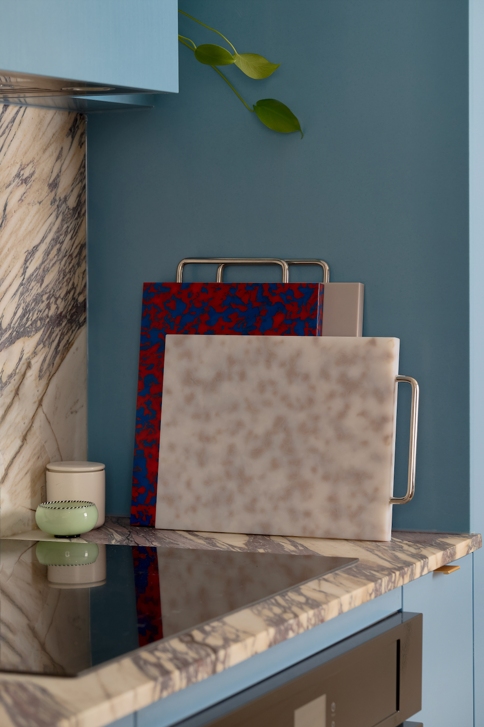 Cutting Board | Gray & White