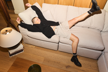 Load image into Gallery viewer, Organic Poplin Striped Sleepwear Short | Hopper
