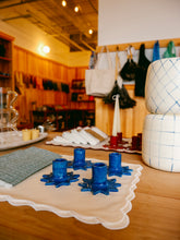 Load image into Gallery viewer, Blue and White Stacked Vase
