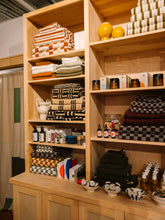 Load image into Gallery viewer, Organic Cotton Weave Towels | Sand &amp; Noir
