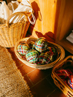 Holiday Plaid Ornament | Green