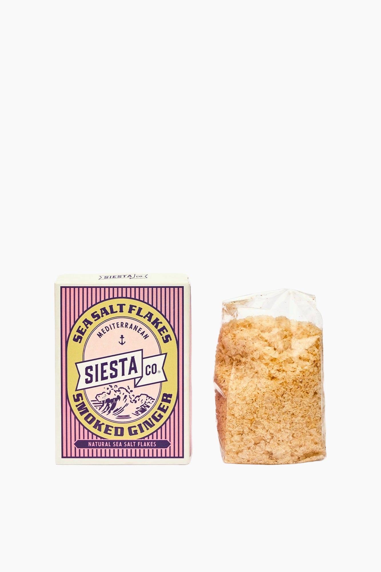 Smoked Ginger Sea Salt Flakes