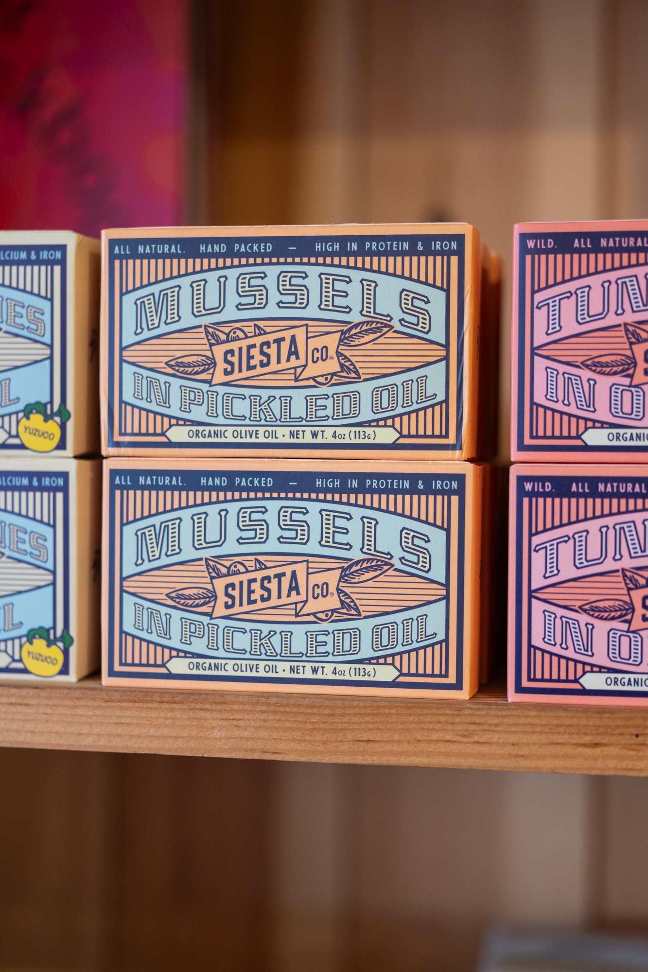 Mussels in Organic Pickled Oil