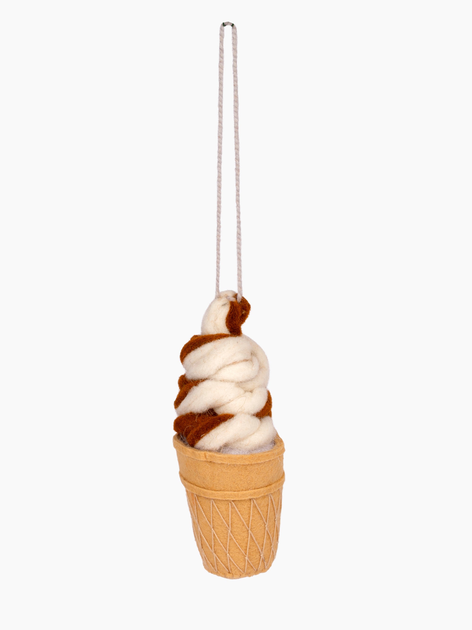 Felt Ice Cream Ornament