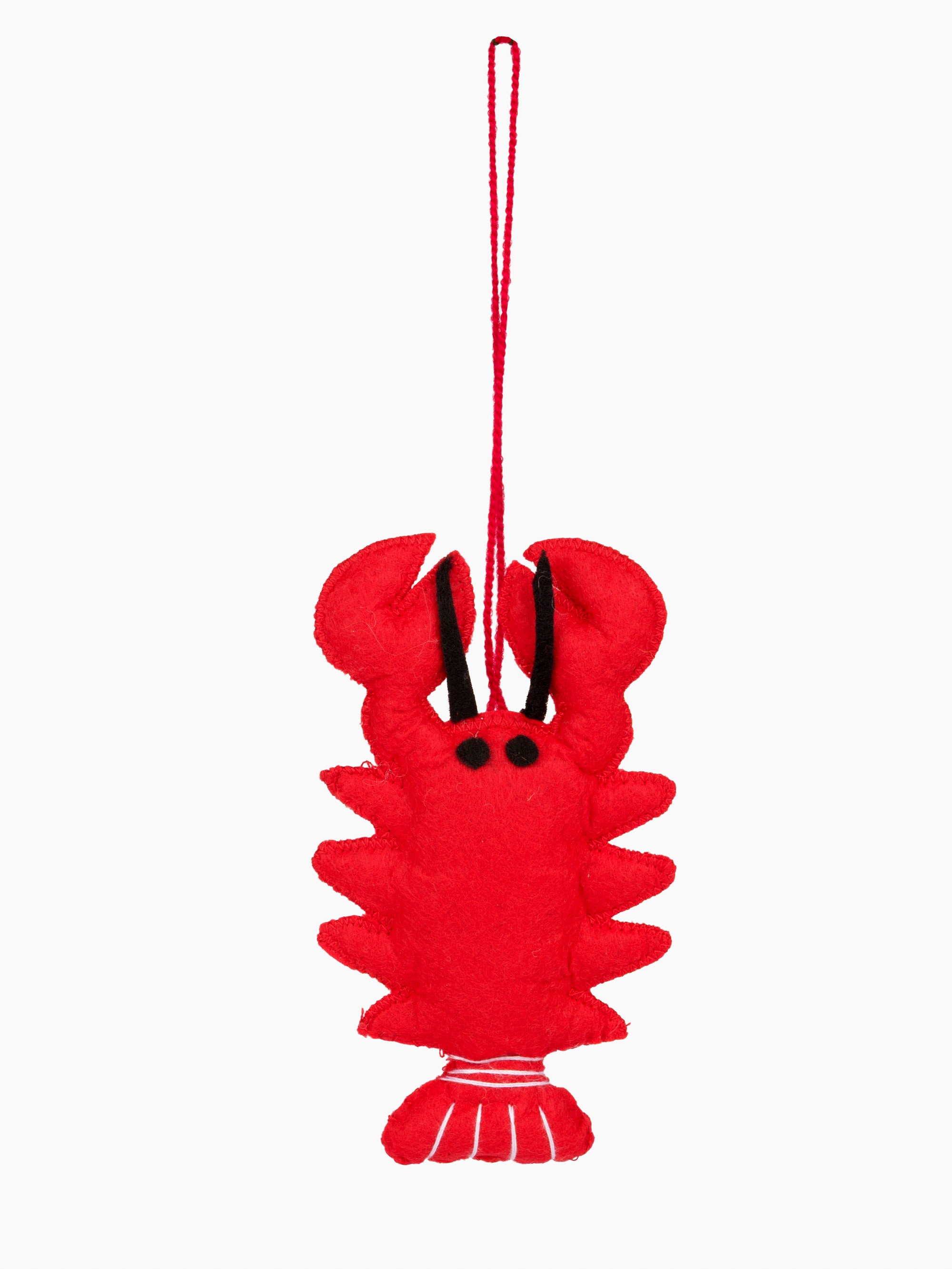 Felt Lobster Ornament