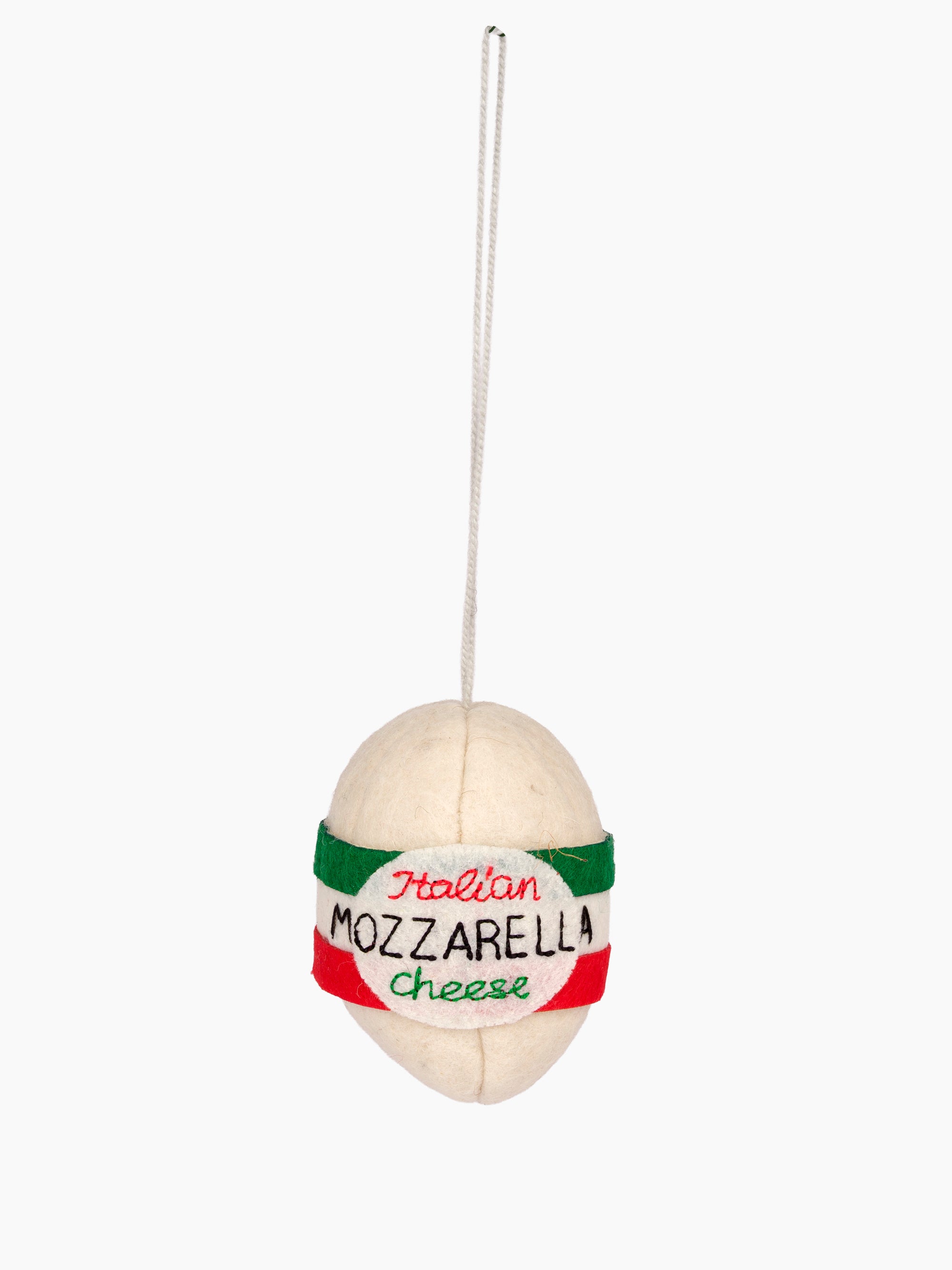 Felt Mozzarella Ornament