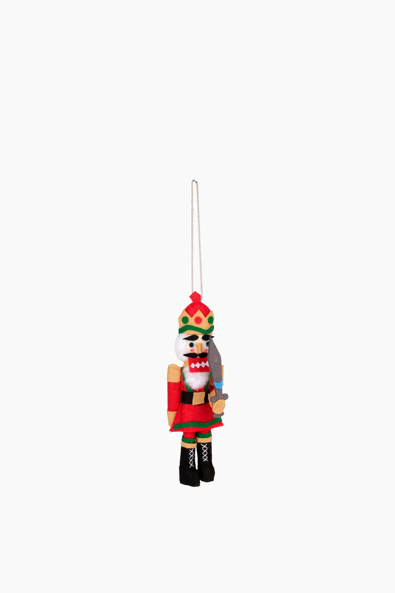 Felt Nutcracker Ornament