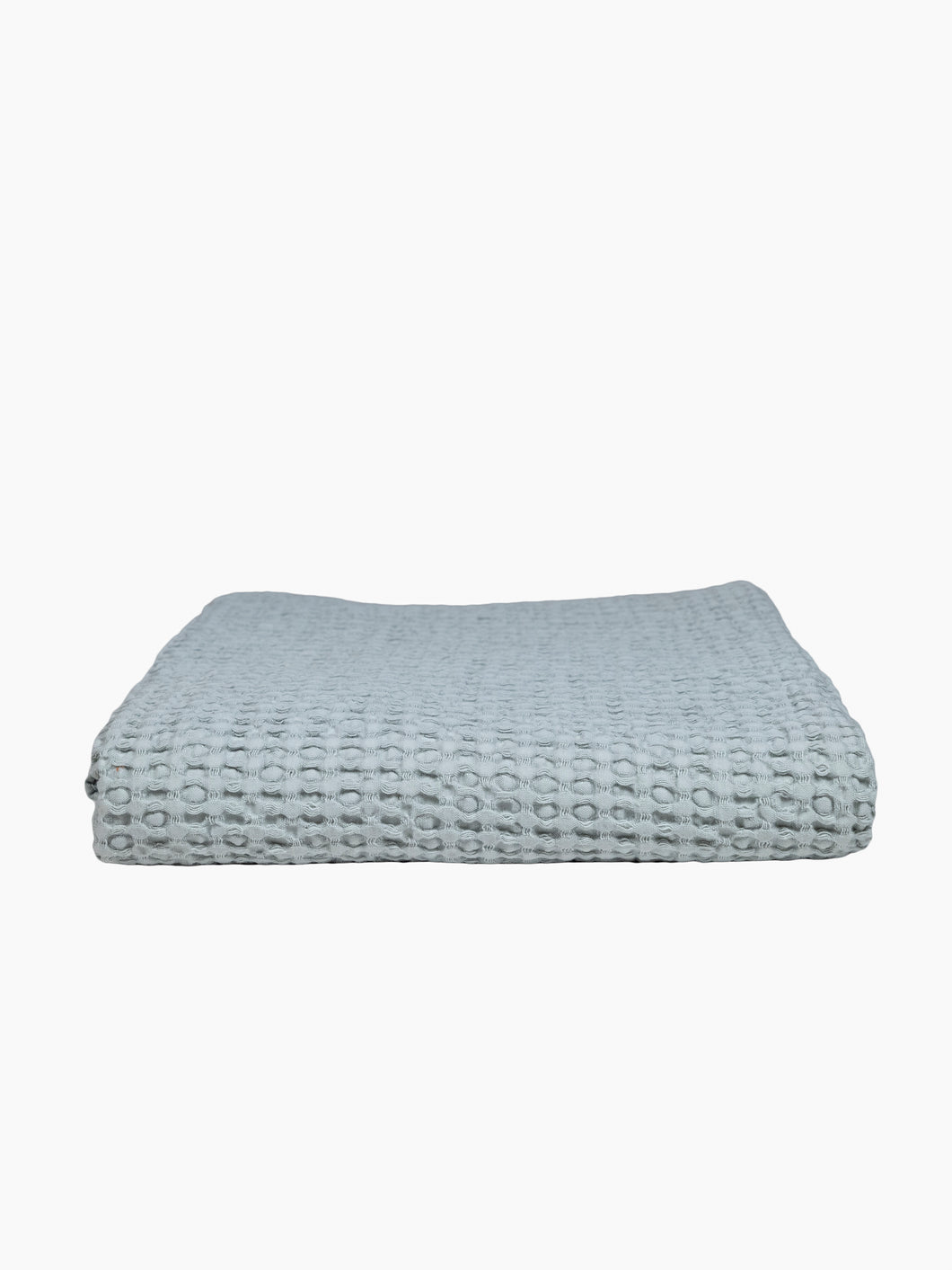 Sky Blue Waffle Bath Towel