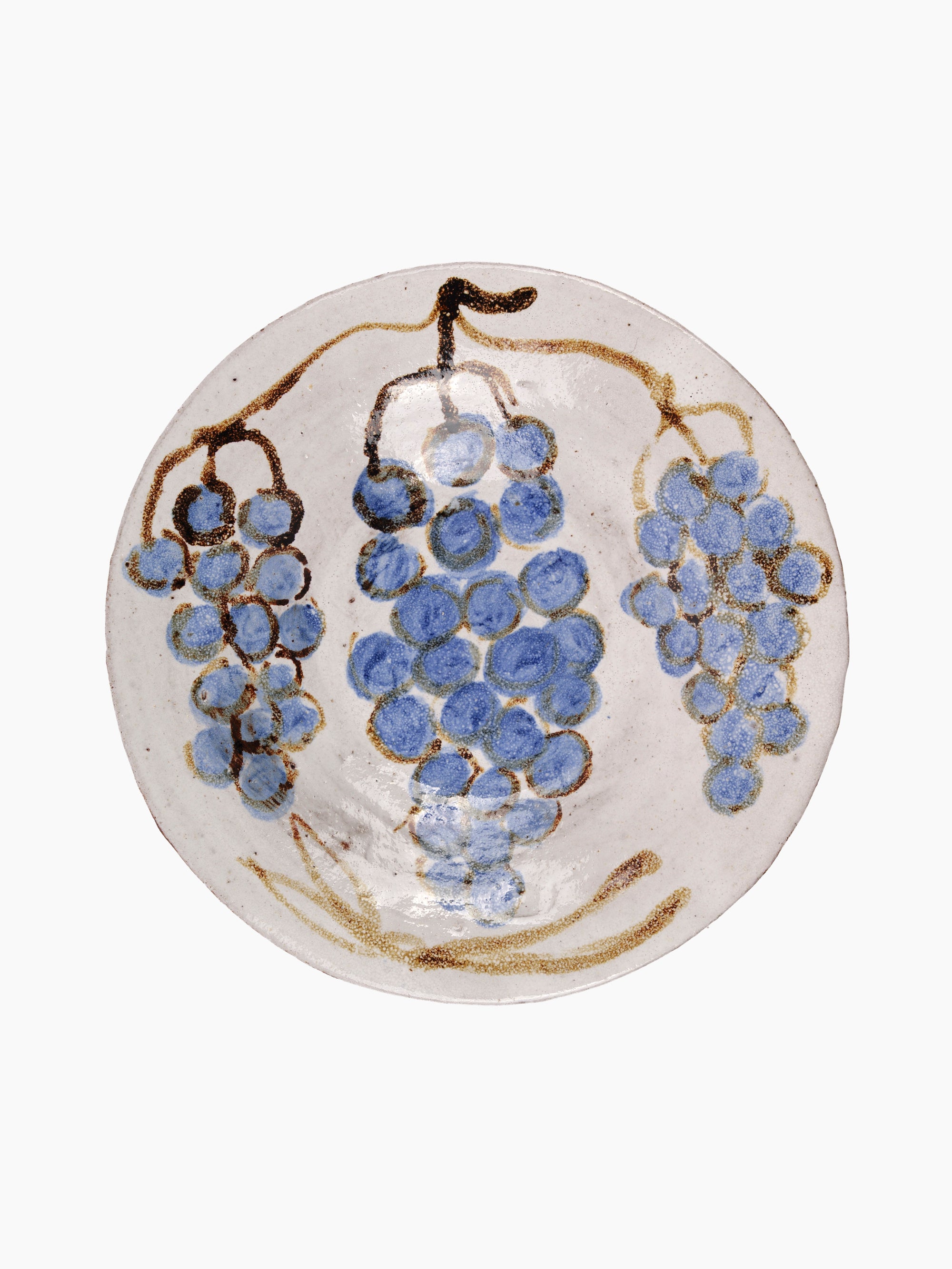 Ceramic Plate | Grapes