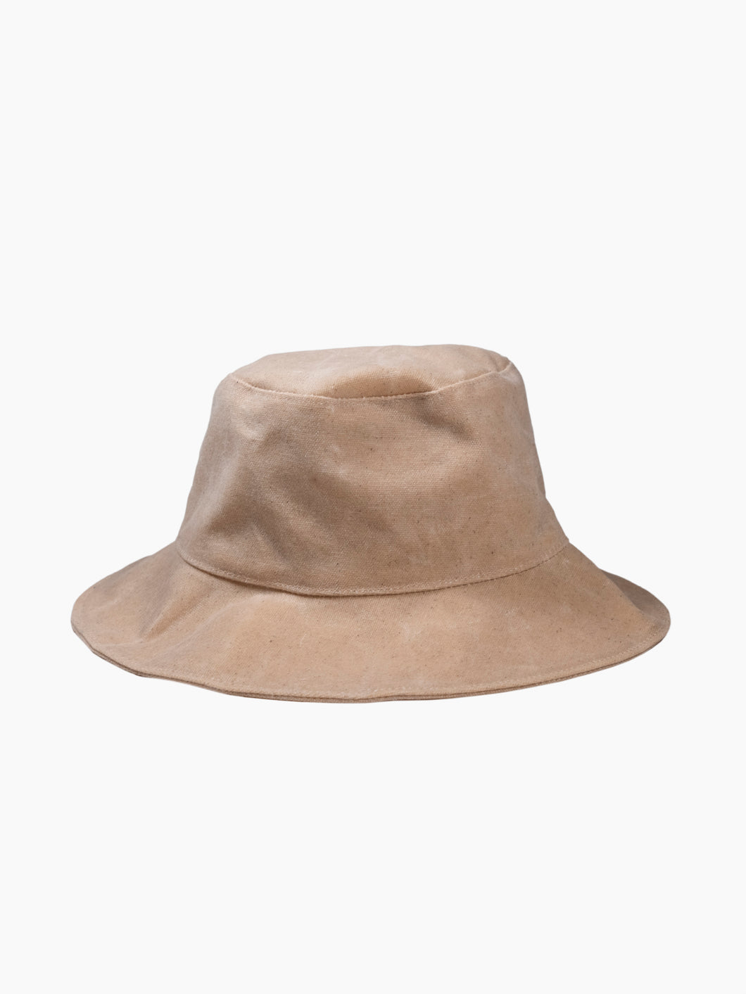 Adult Waxed Canvas Hat, Natural