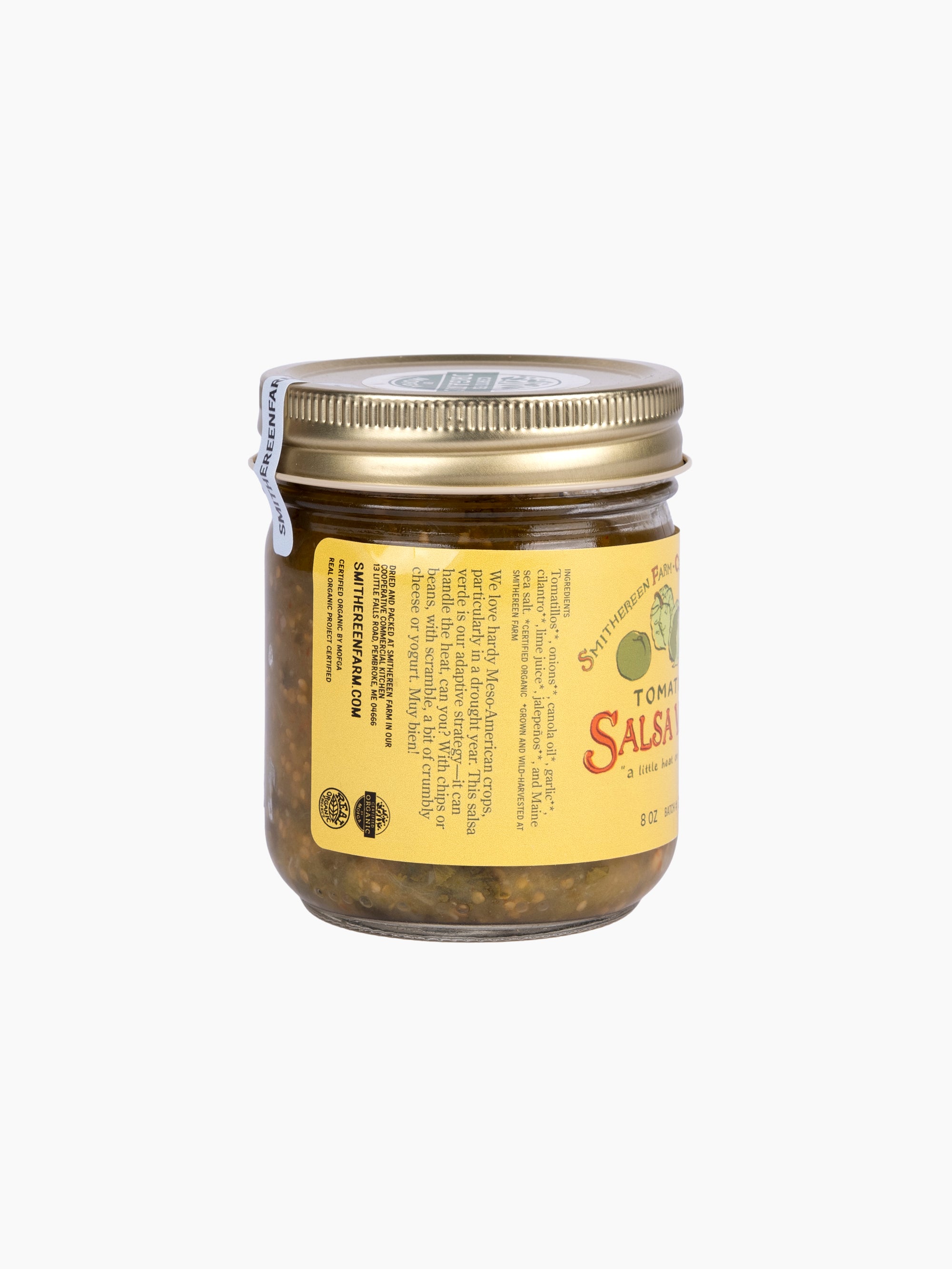 Organic Tomatillo Salsa Verde