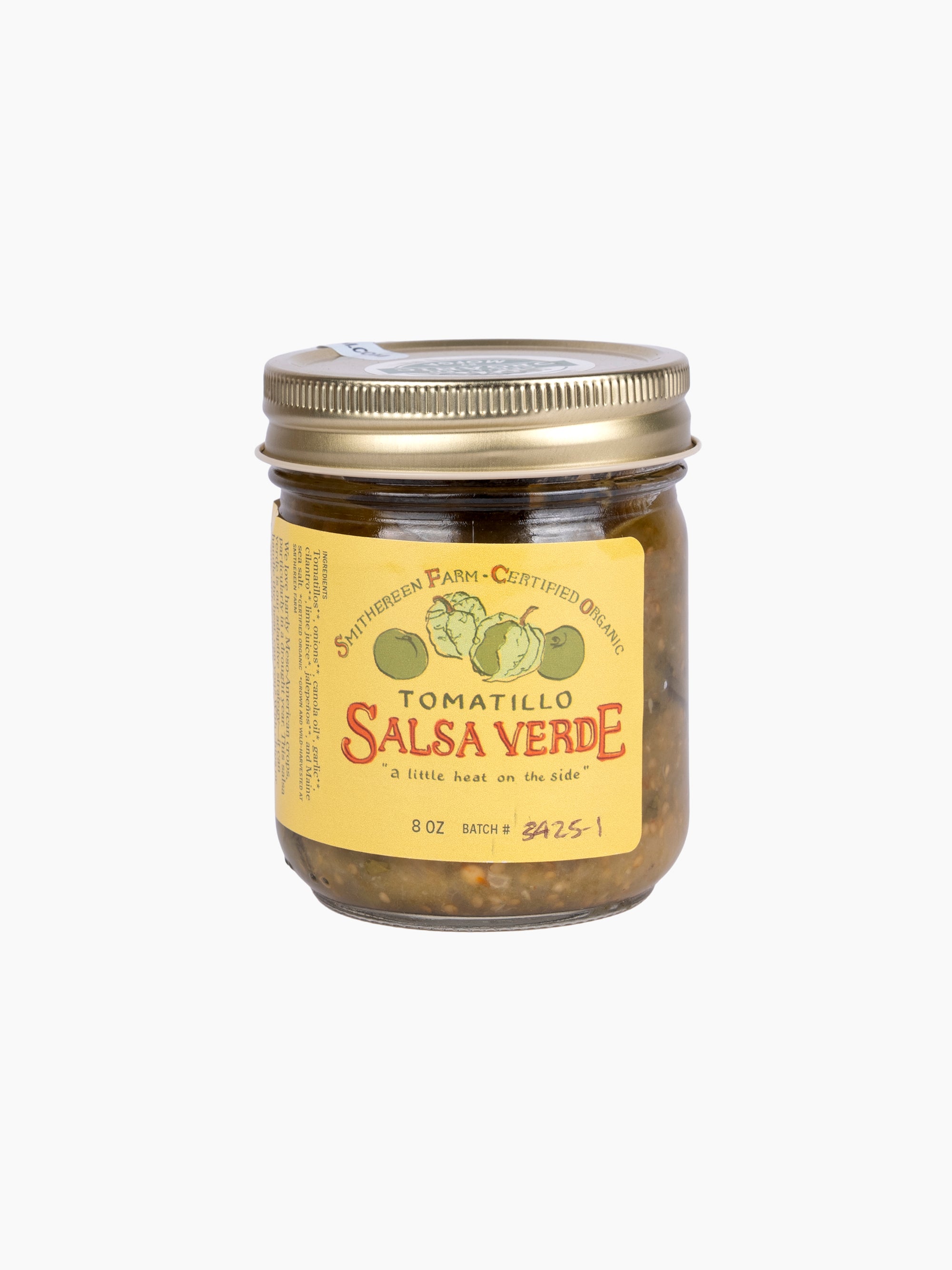 Organic Tomatillo Salsa Verde
