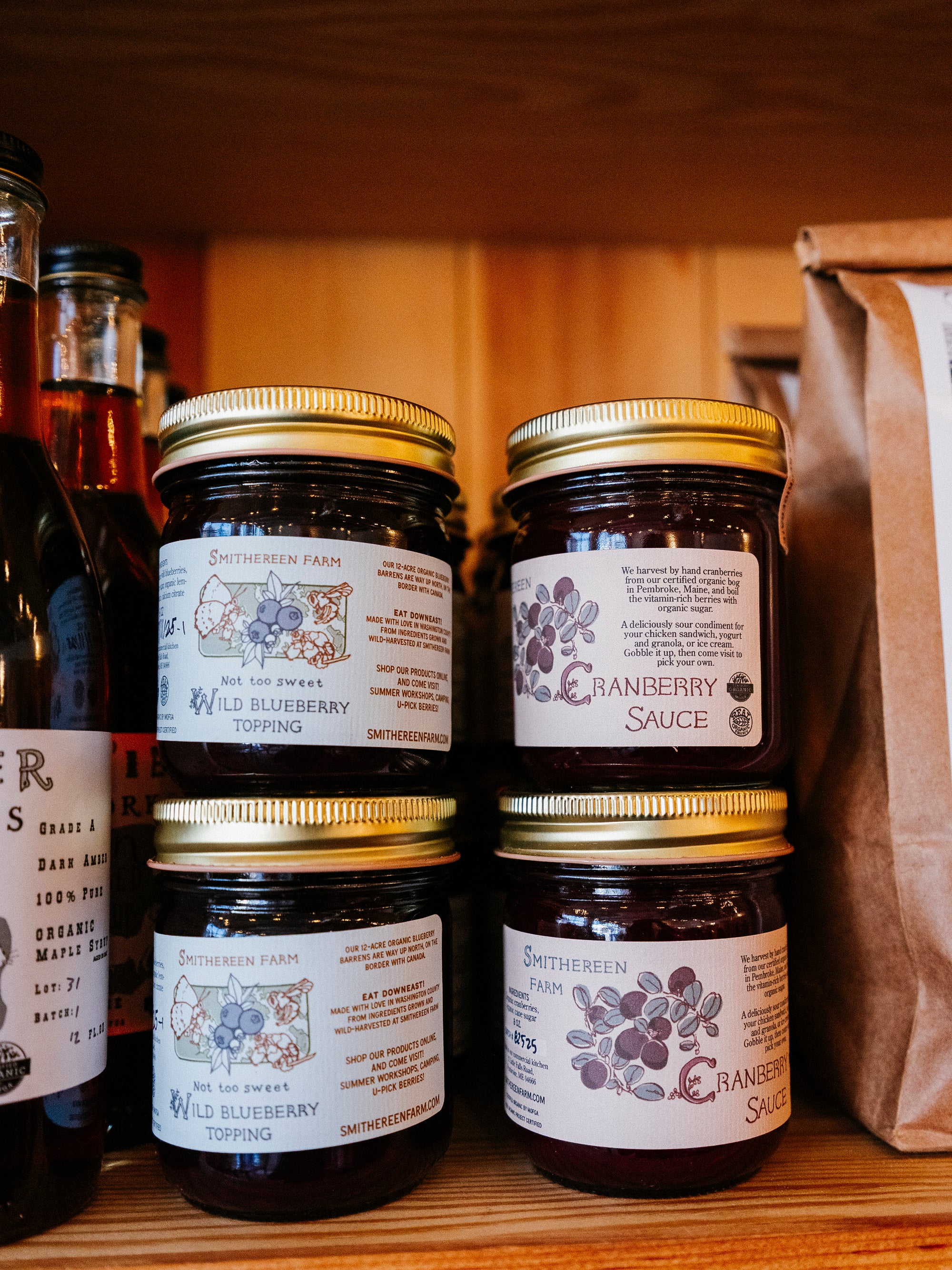 Wild Blueberry Topping