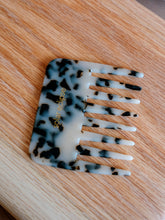 Load image into Gallery viewer, Wide Tooth Acetate Comb | Blonde Tortoiseshell
