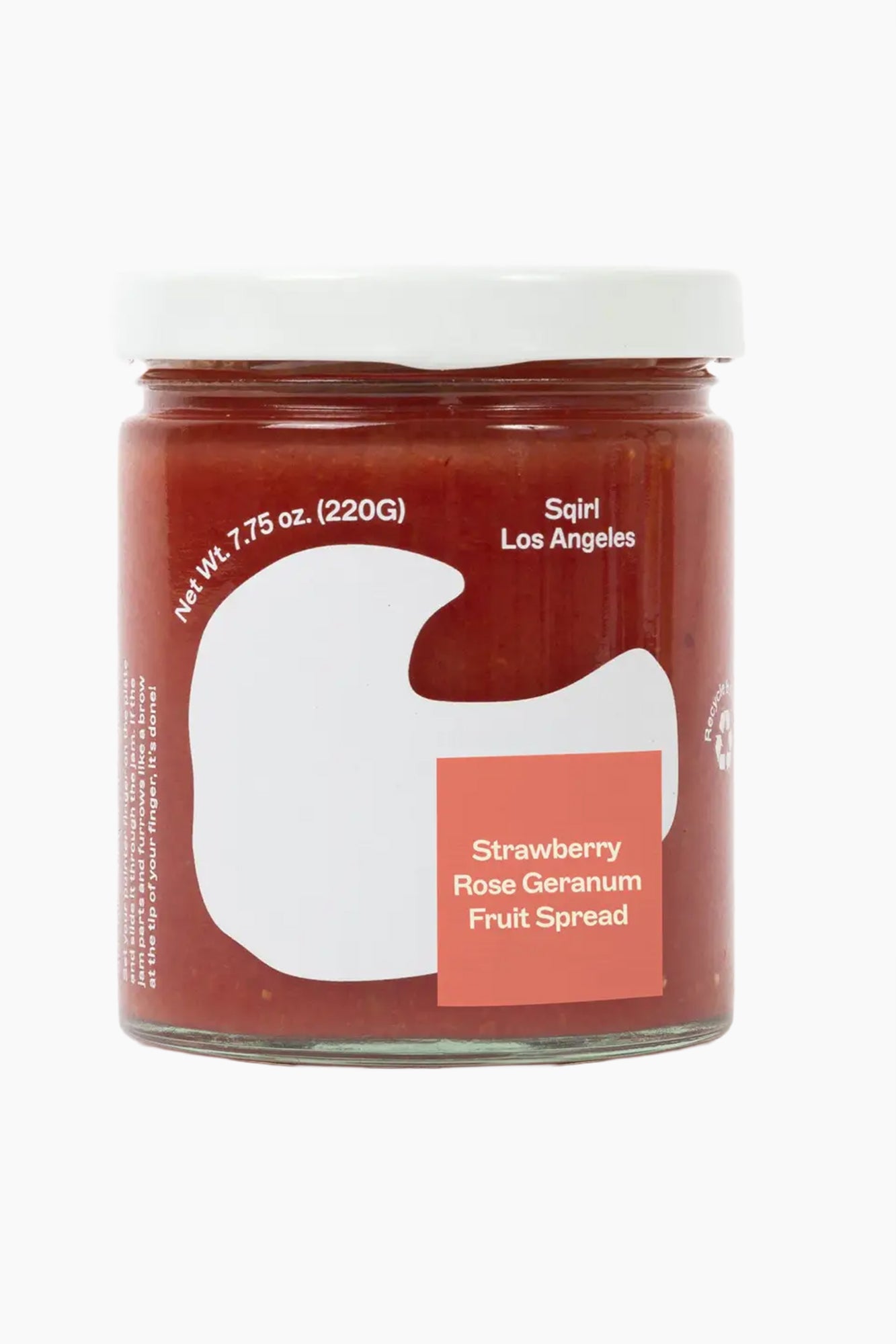 Certified Organic Strawberry & Rose Geranium Fruit Spread