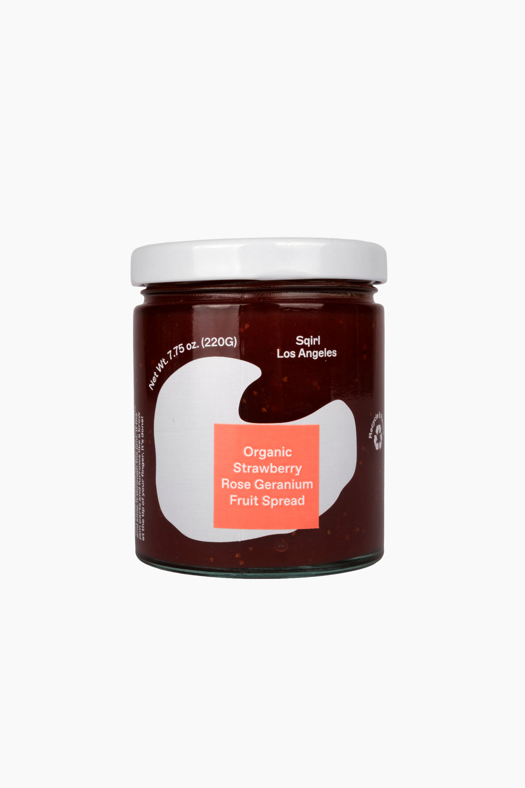 Certified Organic Strawberry & Rose Geranium Fruit Spread