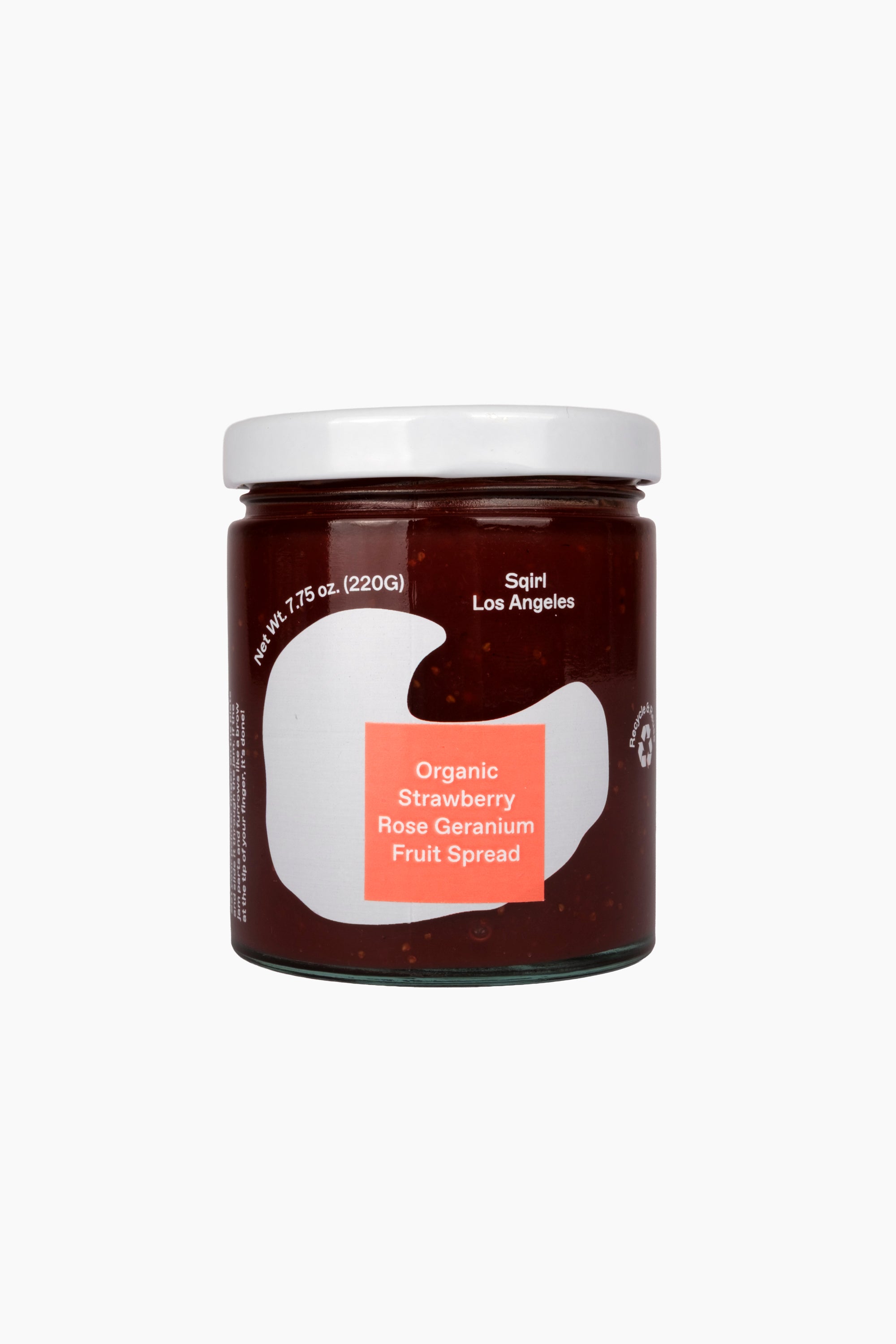 Certified Organic Strawberry & Rose Geranium Fruit Spread