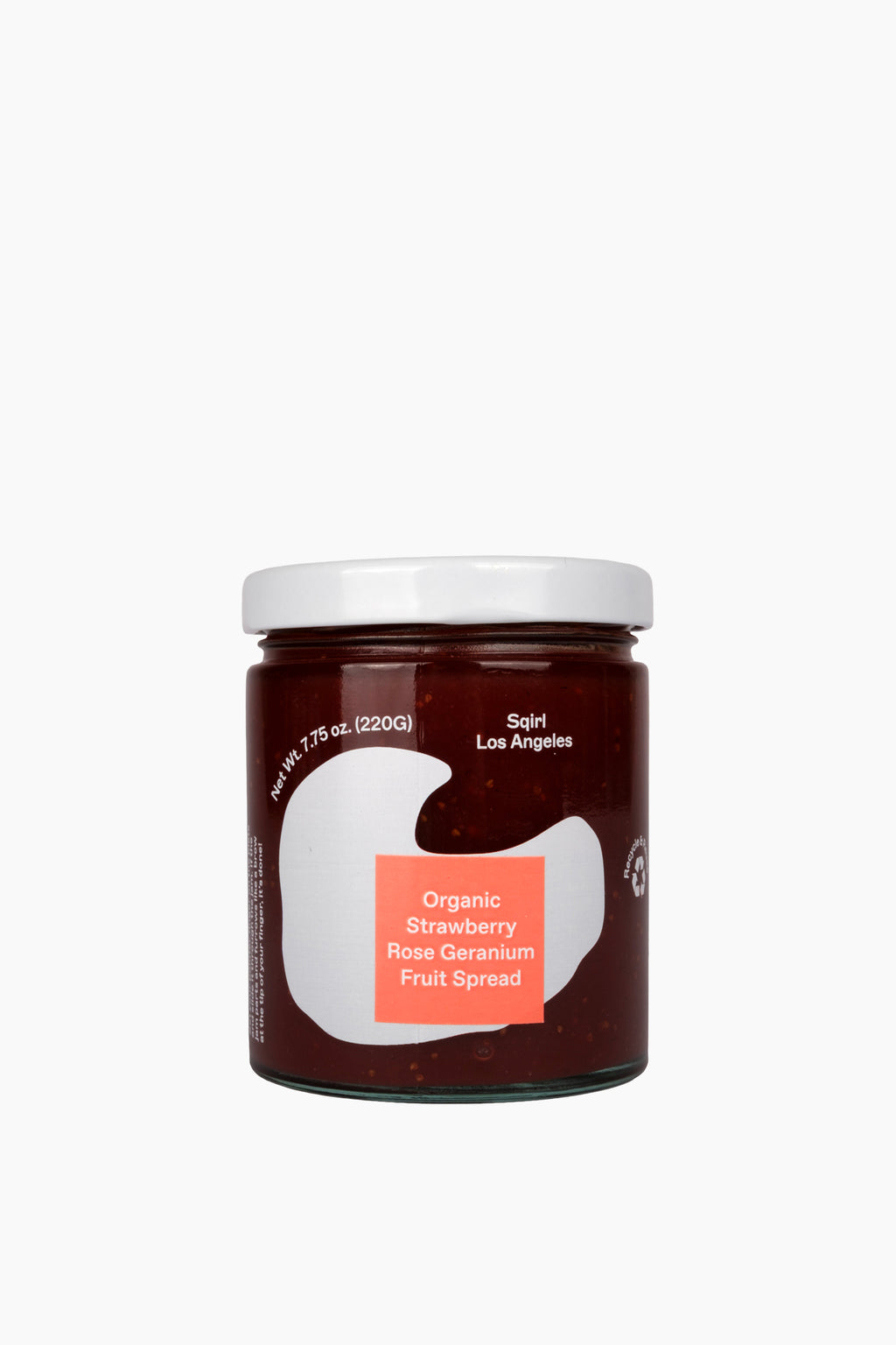 Certified Organic Strawberry & Rose Geranium Fruit Spread