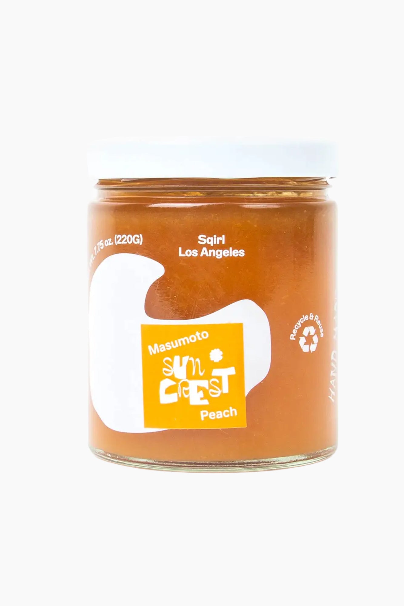 Certified Organic Suncrest Peach Fruit Spread 