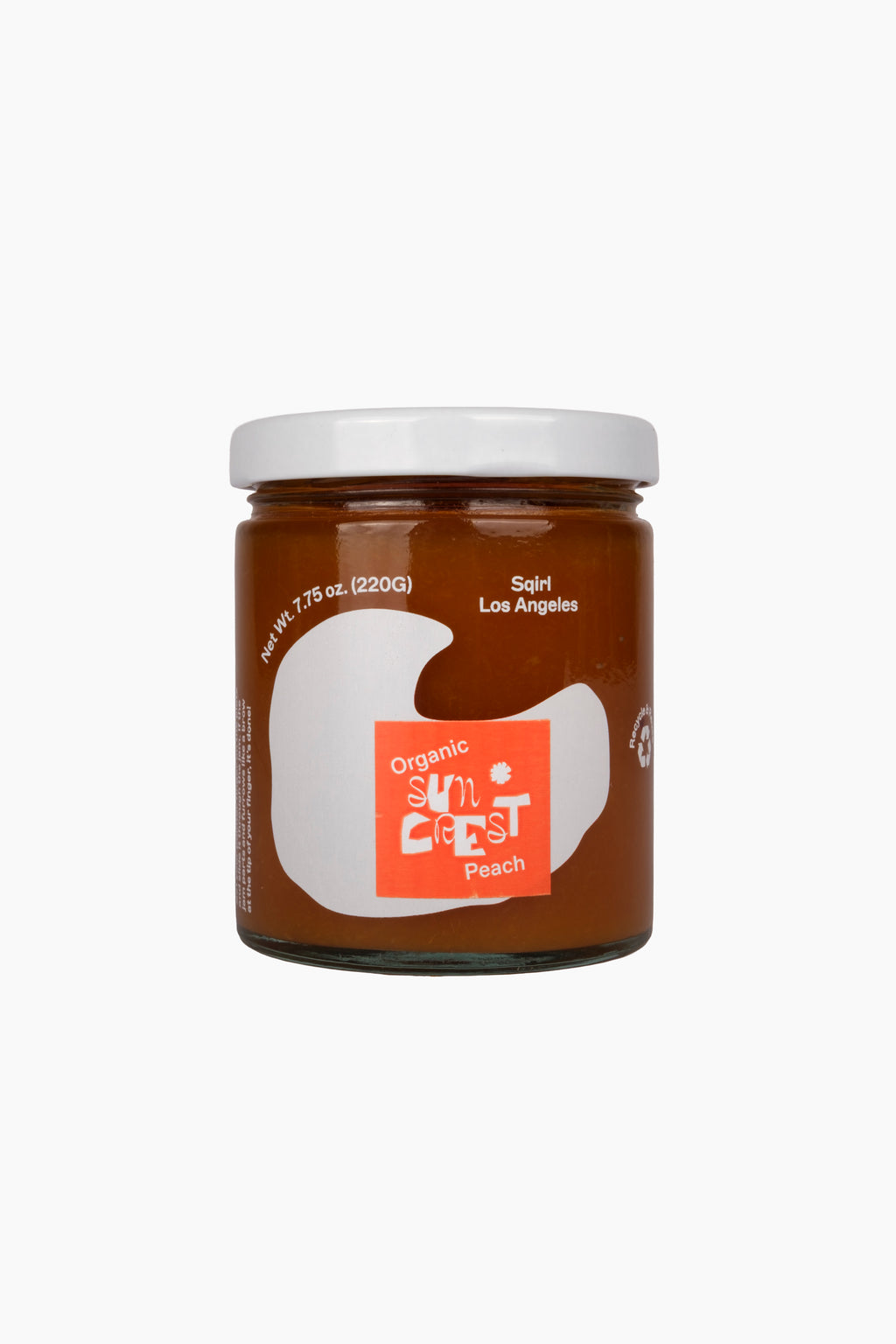 Certified Organic Suncrest Peach Fruit Spread 