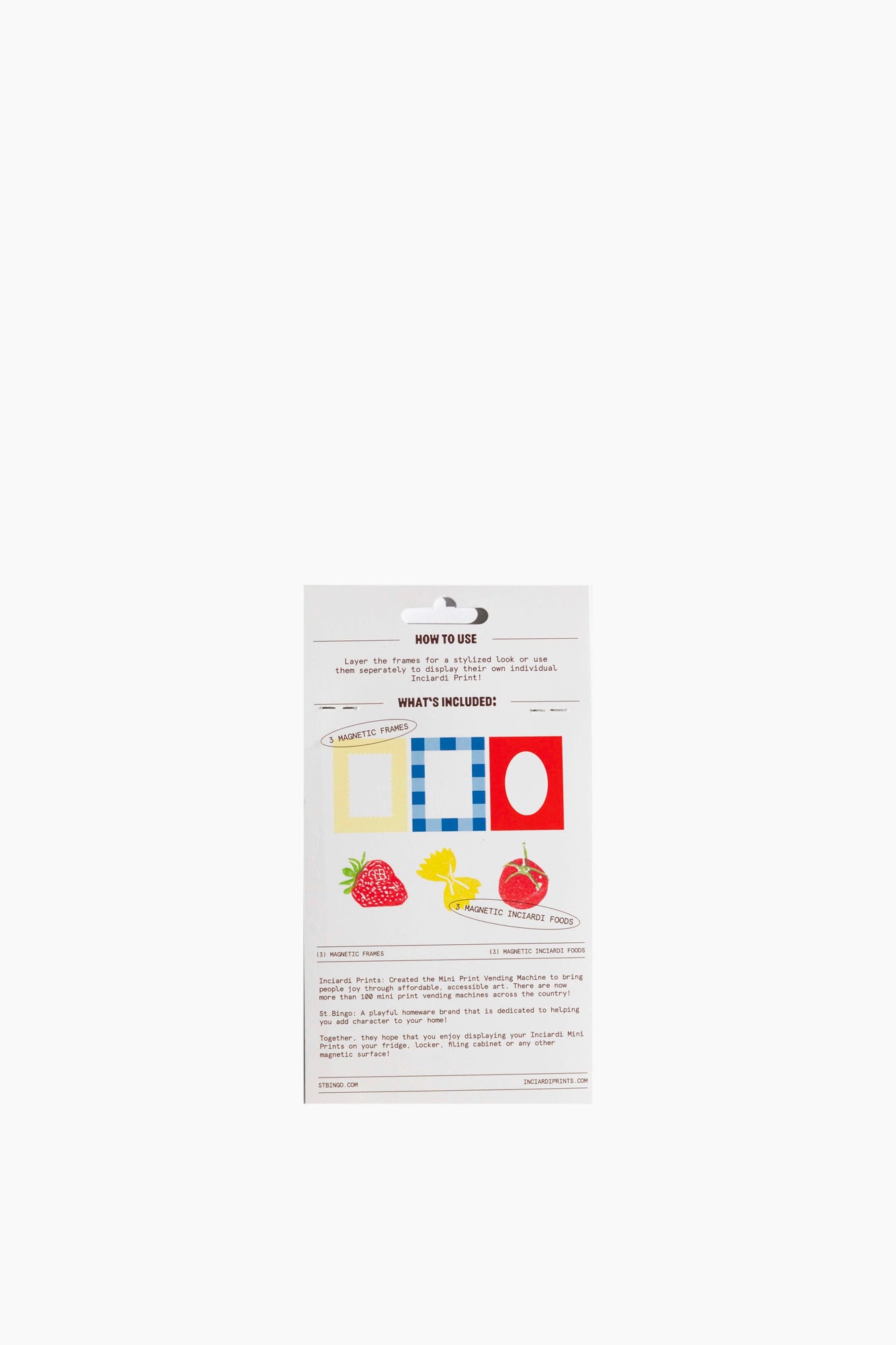 Magnetic Mini Print Frame Pack