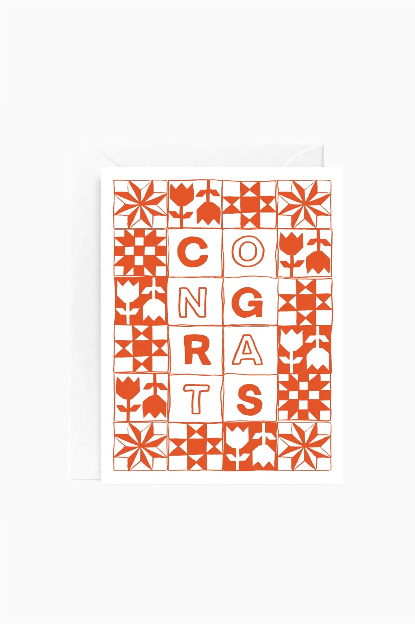 Congrats Quilt Card