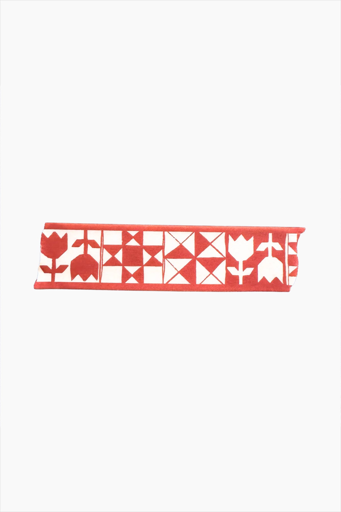 Red Quilt Washi Tape