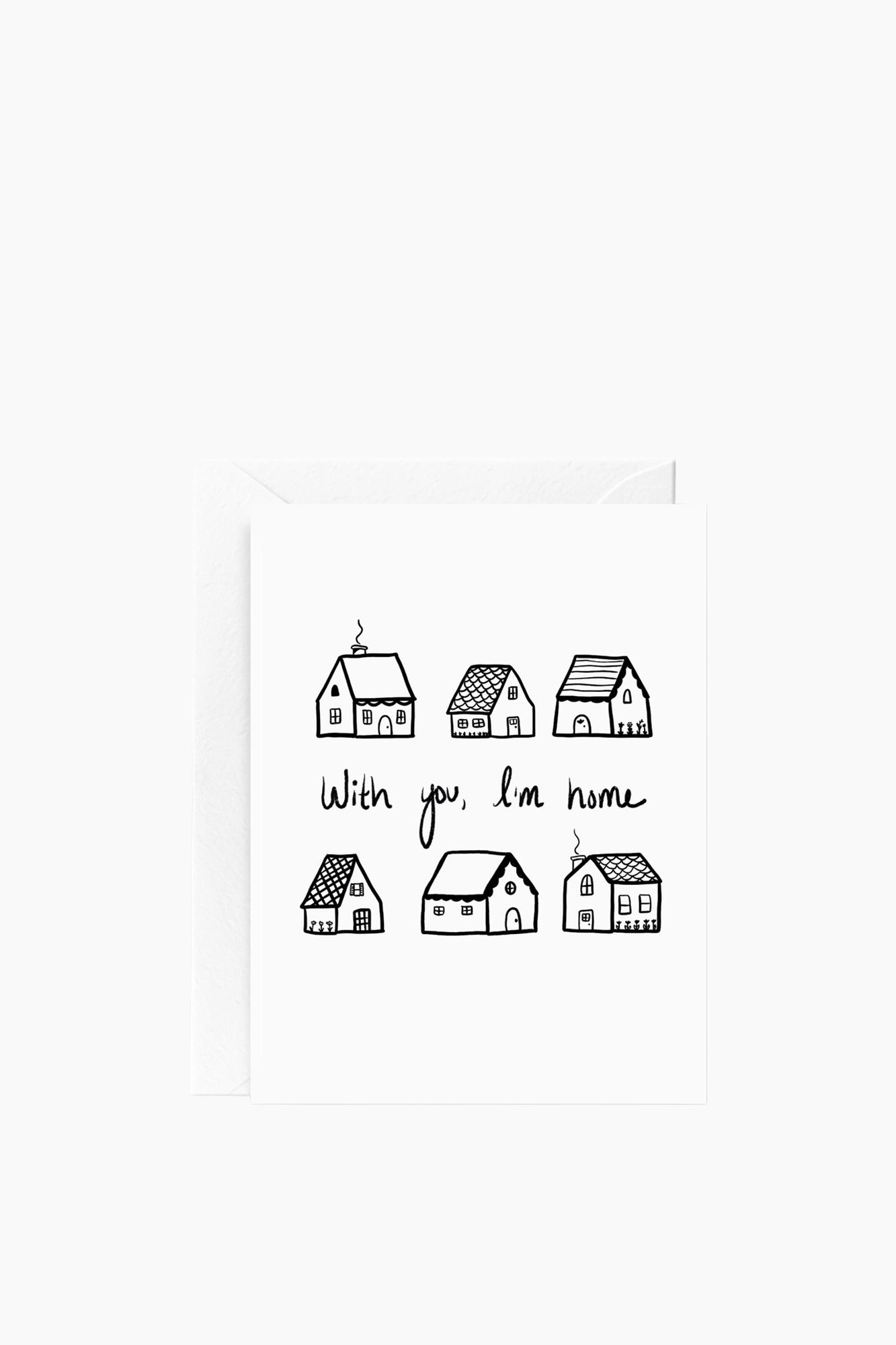 With You I'm Home Card