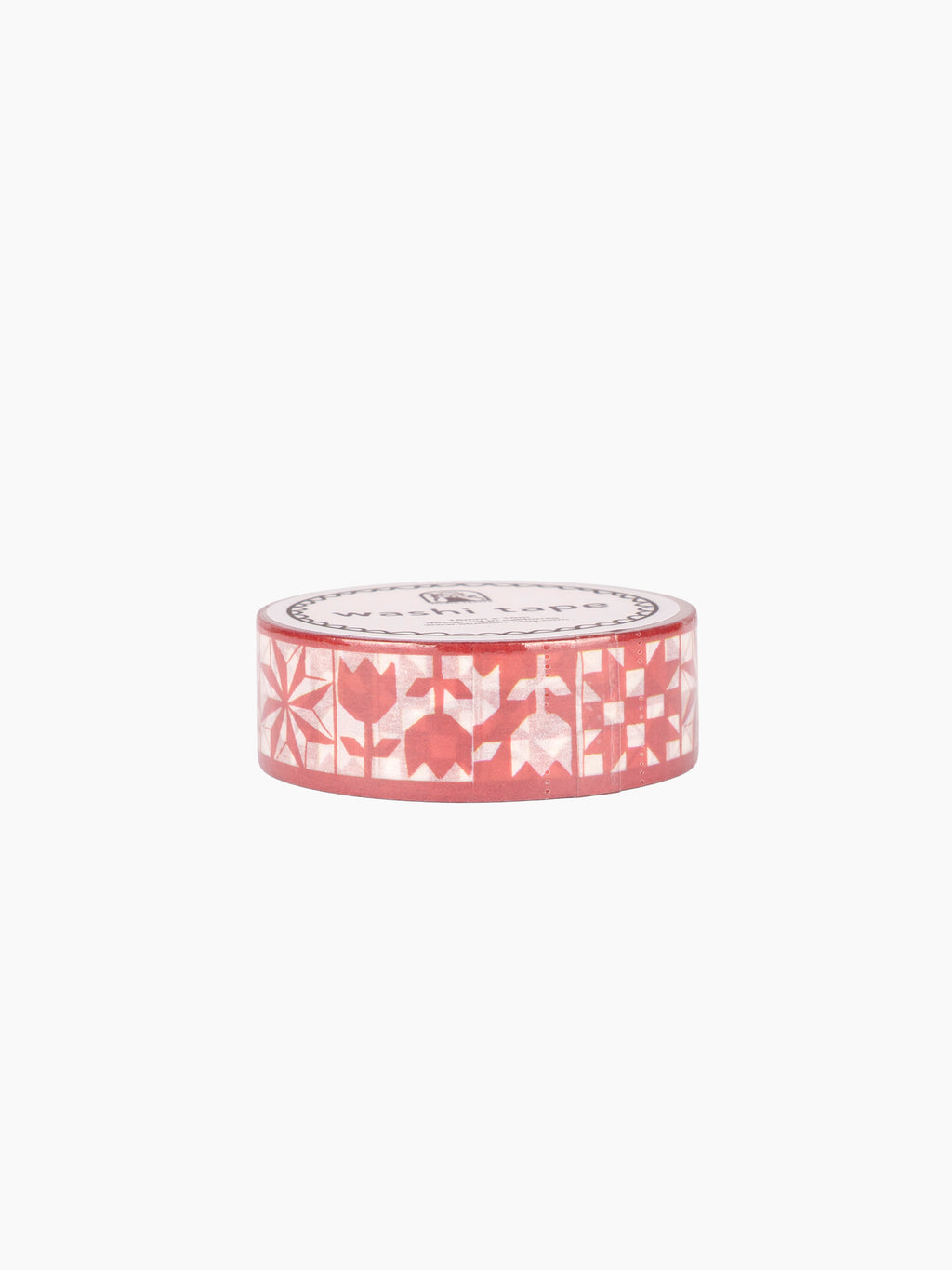 Red Quilt Washi Tape