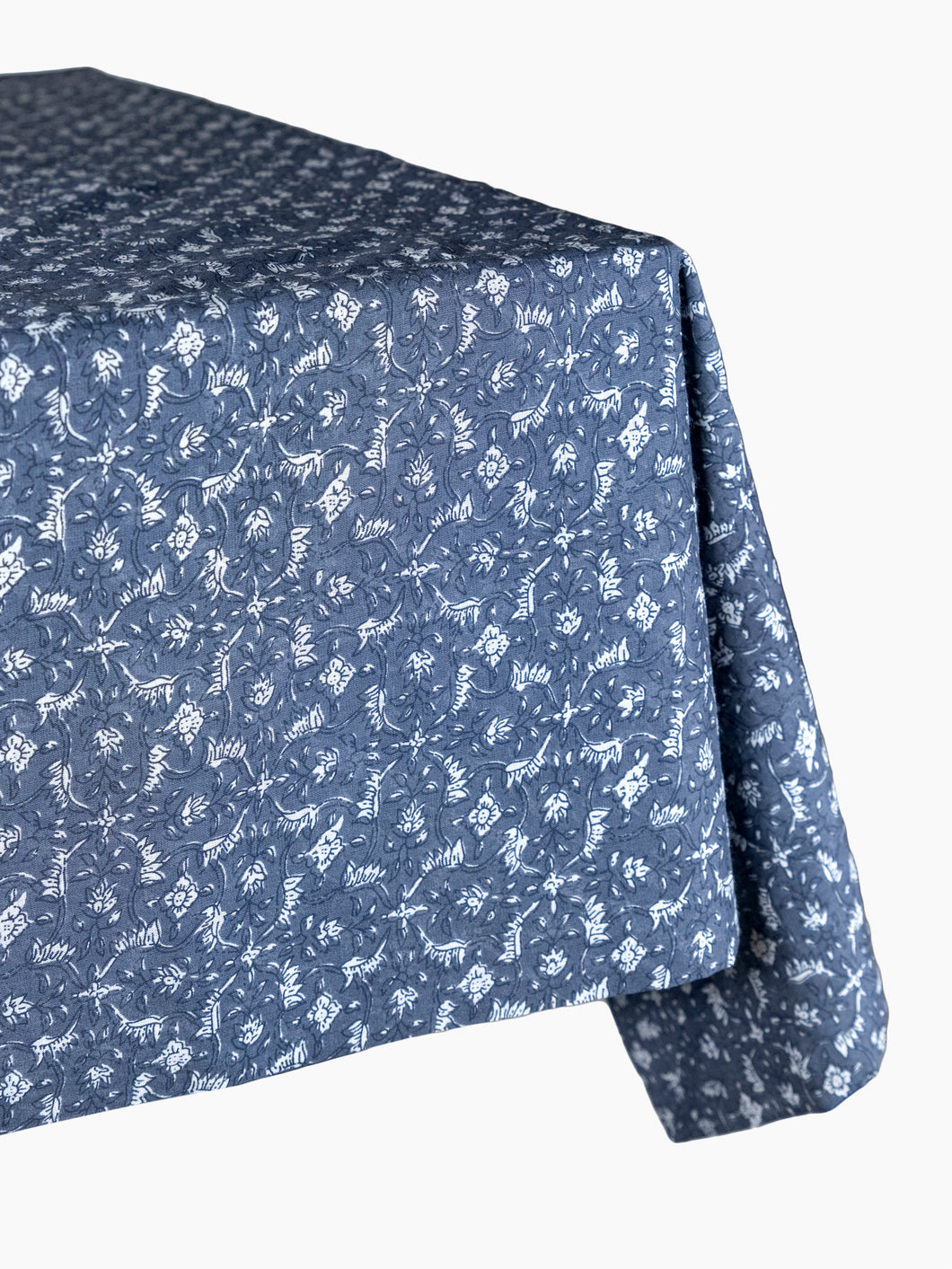 Marge Blue Floral Tablecloth