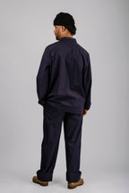 Organic Poplin Sleepwear Long Sleeve Top