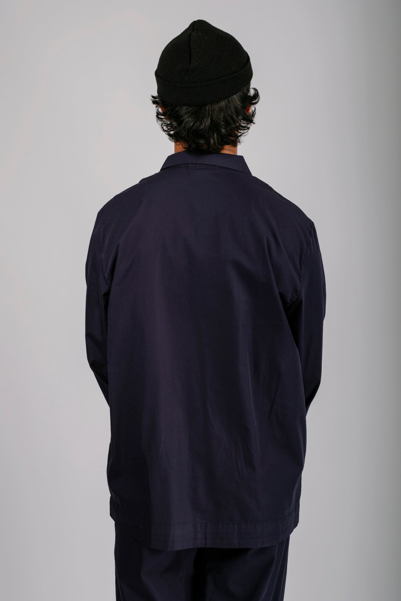 Organic Poplin Sleepwear Long Sleeve Top