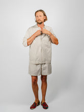 Load image into Gallery viewer, Organic Poplin Striped Sleepwear Long Sleeve Top| Hopper
