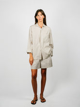 Load image into Gallery viewer, Organic Poplin Striped Sleepwear Short | Hopper
