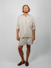 Load image into Gallery viewer, Organic Poplin Striped Sleepwear Short | Hopper

