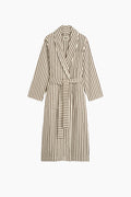Organic Cotton Striped Bathrobe | Kodiak