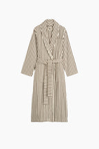 Organic Cotton Striped Bathrobe | Kodiak