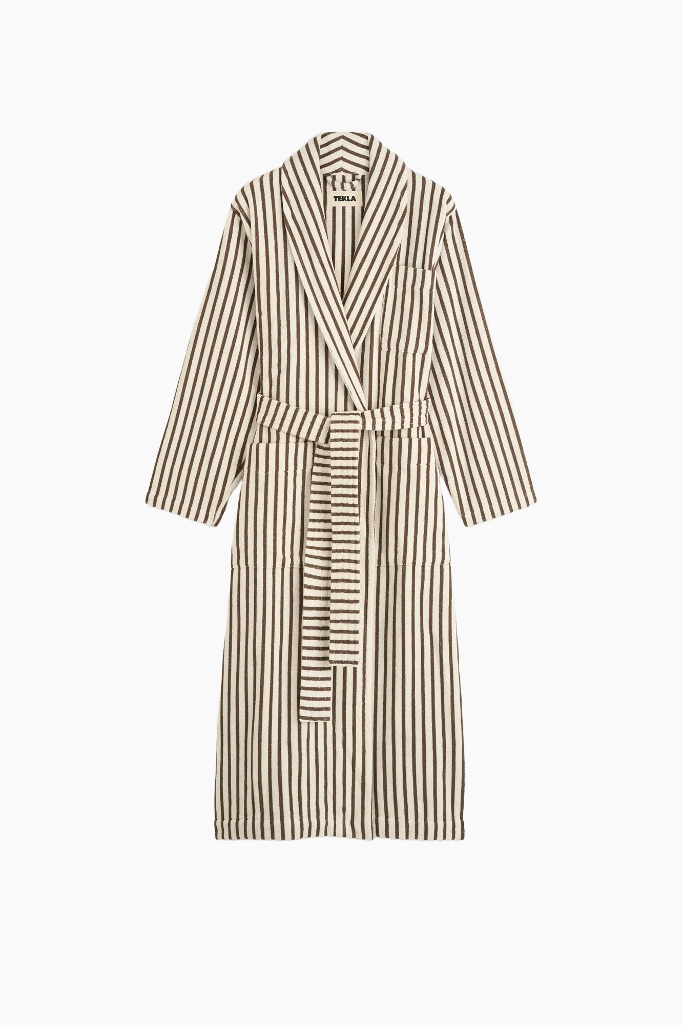 Organic Cotton Striped Bathrobe | Kodiak