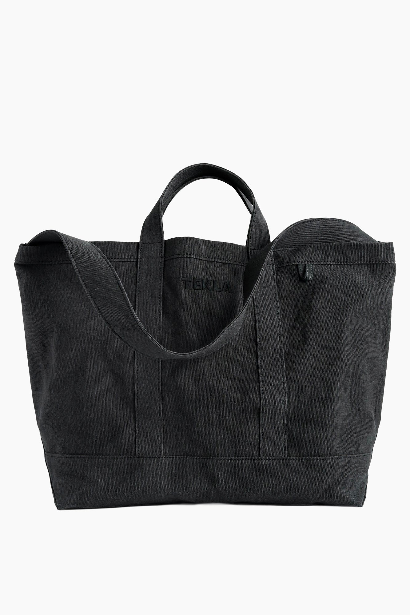 TEKLA ビーチバッグ　大容量　黒　BLACK Beach Bag – The Post Supply