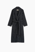 Organic Cotton Striped Bathrobe | Antwerp