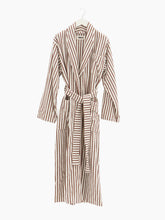 Load image into Gallery viewer, Organic Cotton Striped Bathrobe | Kodiak
