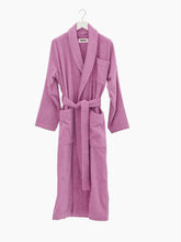 Load image into Gallery viewer, Organic Cotton Bathrobe | Magenta

