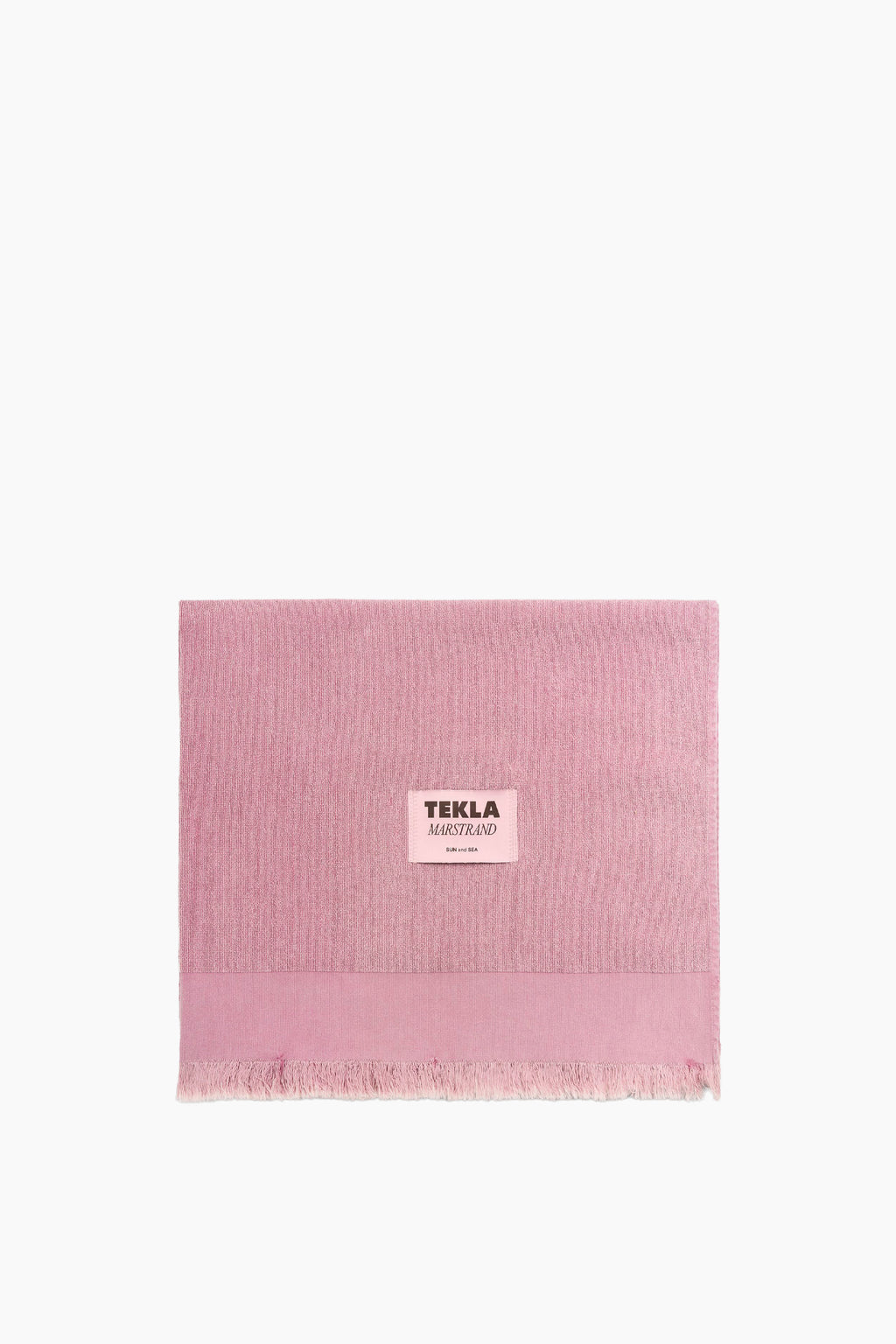 Organic Cotton Terry Beach Towel | Sun Bleached Fuchsia