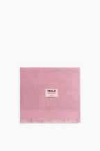 Organic Cotton Terry Beach Towel | Sun Bleached Fuchsia