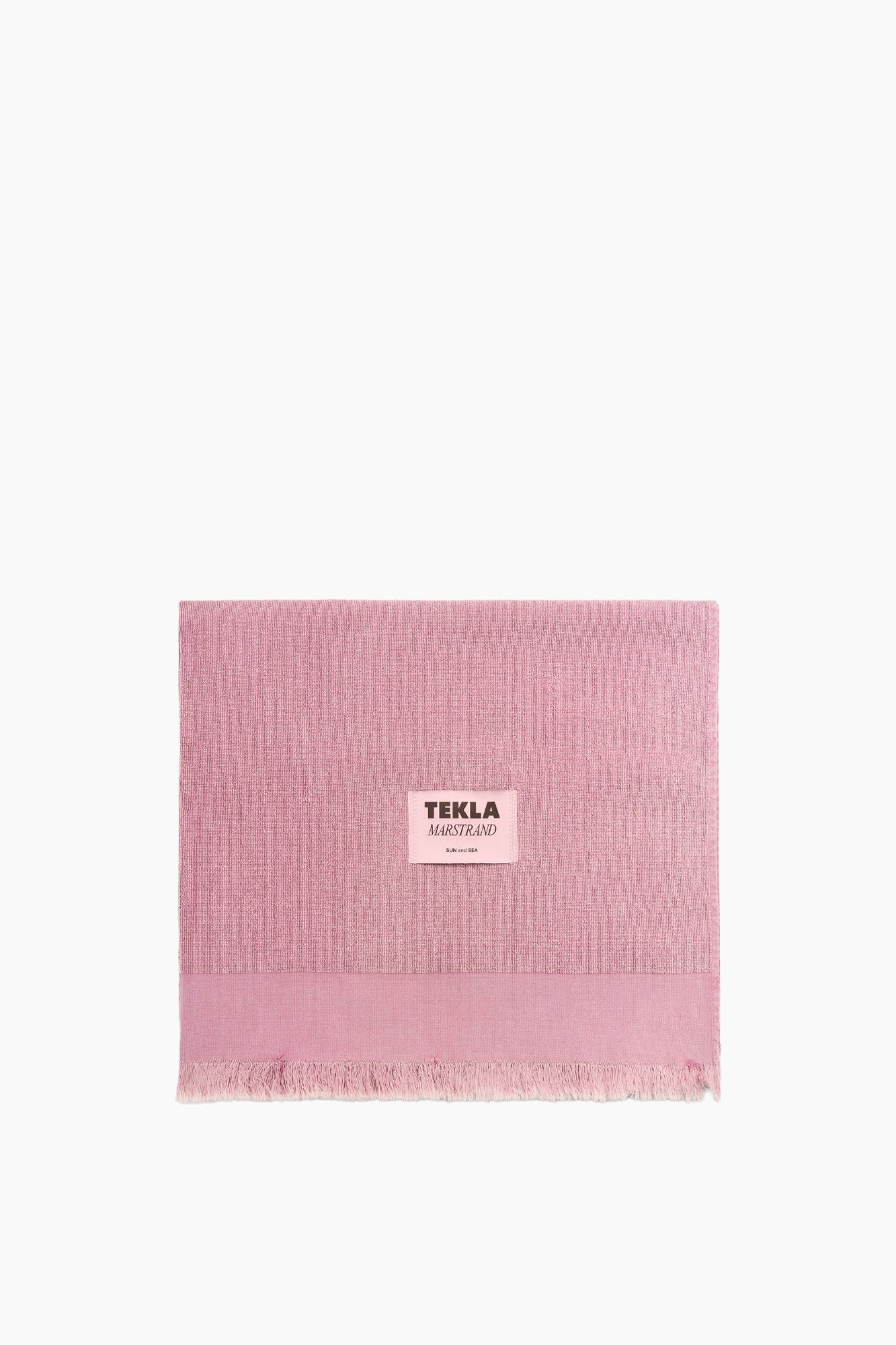 Organic Cotton Terry Beach Towel | Sun Bleached Fuchsia