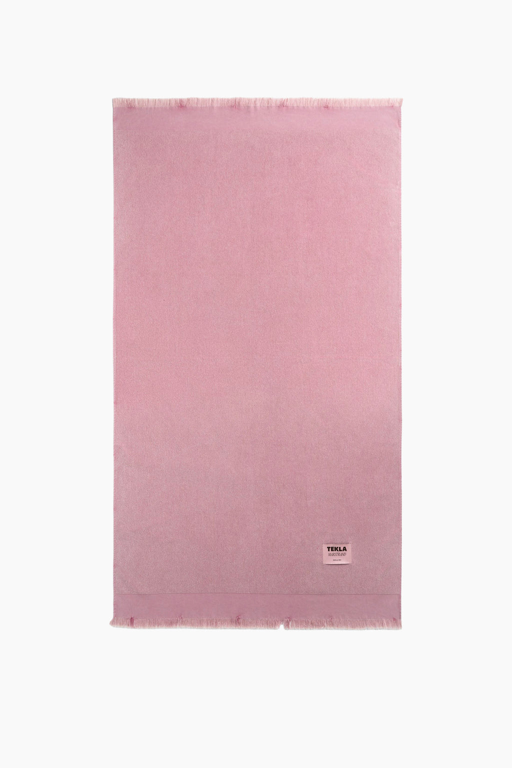 Organic Cotton Terry Beach Towel | Sun Bleached Fuchsia