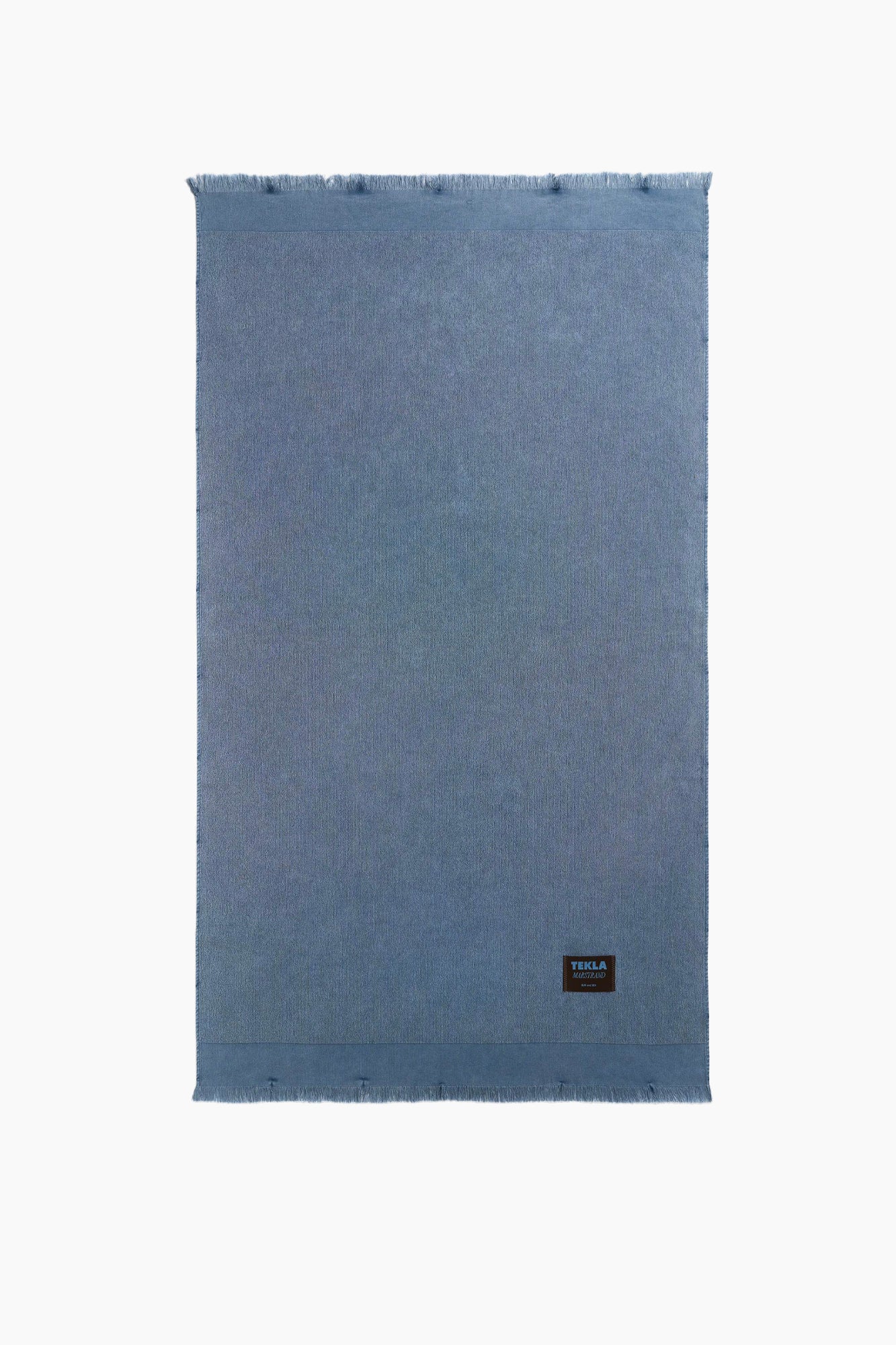 Organic Cotton Terry Beach Towel | Sun Bleached Navy